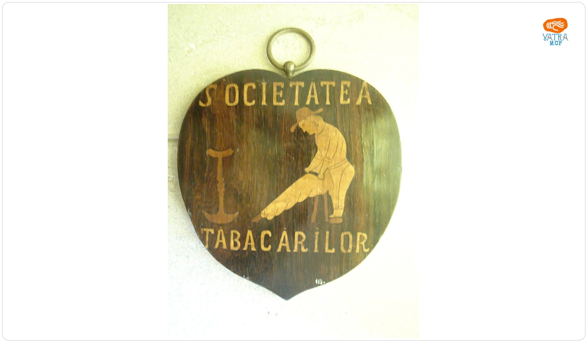 Tabla de convocare a Societății tăbăcarilor din Făgăraș