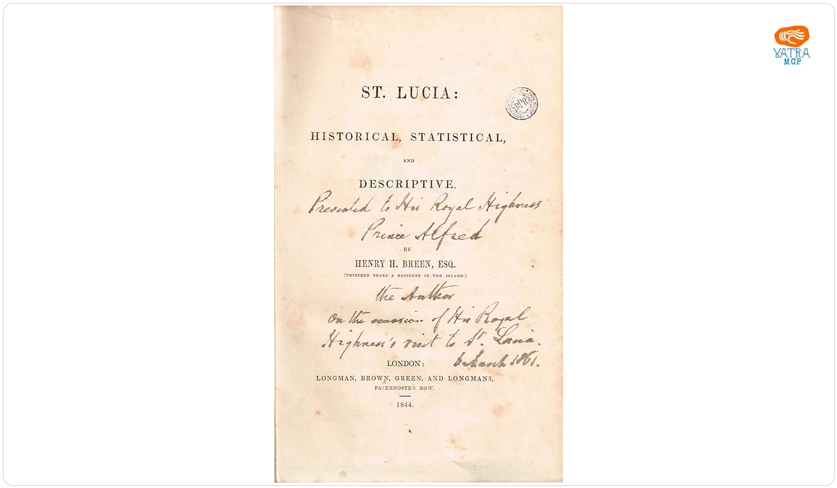 St. Lucia: historical, statistical and descriptive