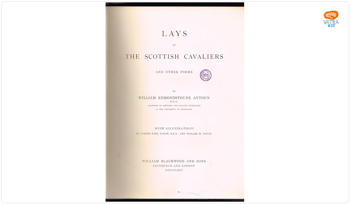Lays of the scottish cavaliers and other poems