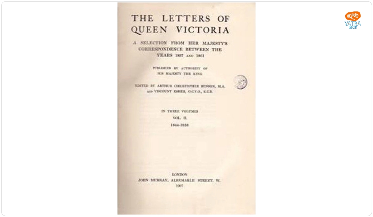 Arthur Christopher Benson și Viscount Esher - editor — The Letters Of Queen Victoria. A Selection From Her Majesty`S Correspondence Between The Years 1837 And 1861