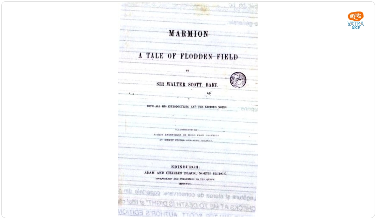 Walter Scott — Marmion, a tale of Flodden Field