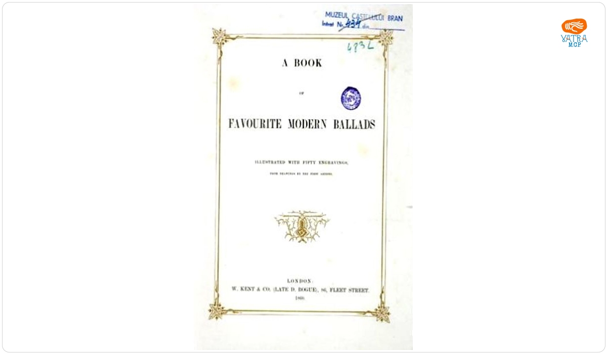 A book of favourite modern ballads
