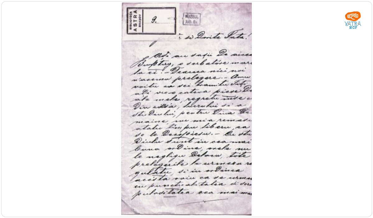 Iacob Mureșianu informează despre școală
