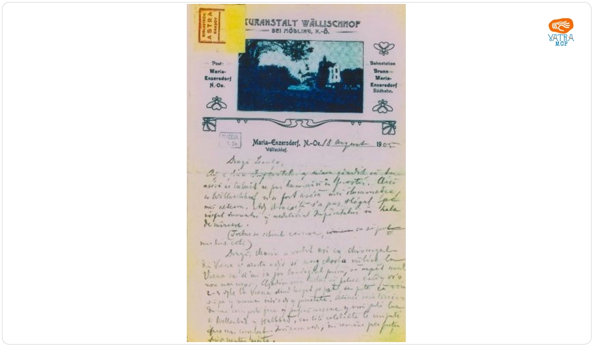 Aurel Mureșianu către Elena Mureșianu