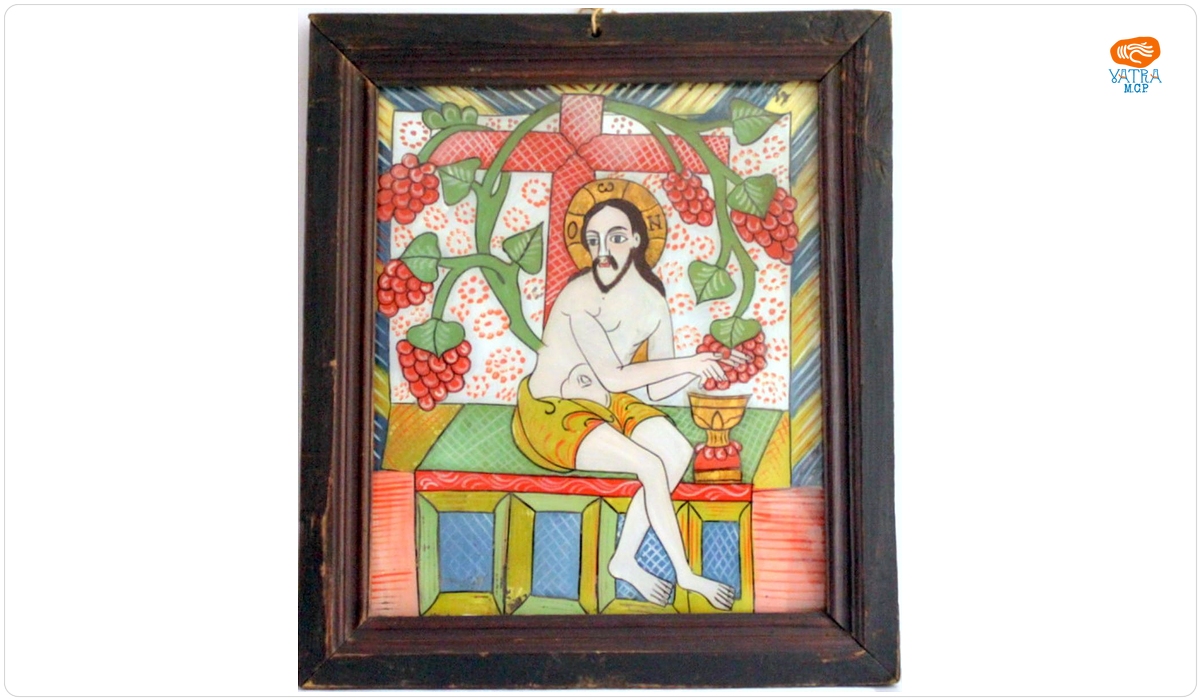 zugravii Grecu — Iisus Cristos viță-de-vie