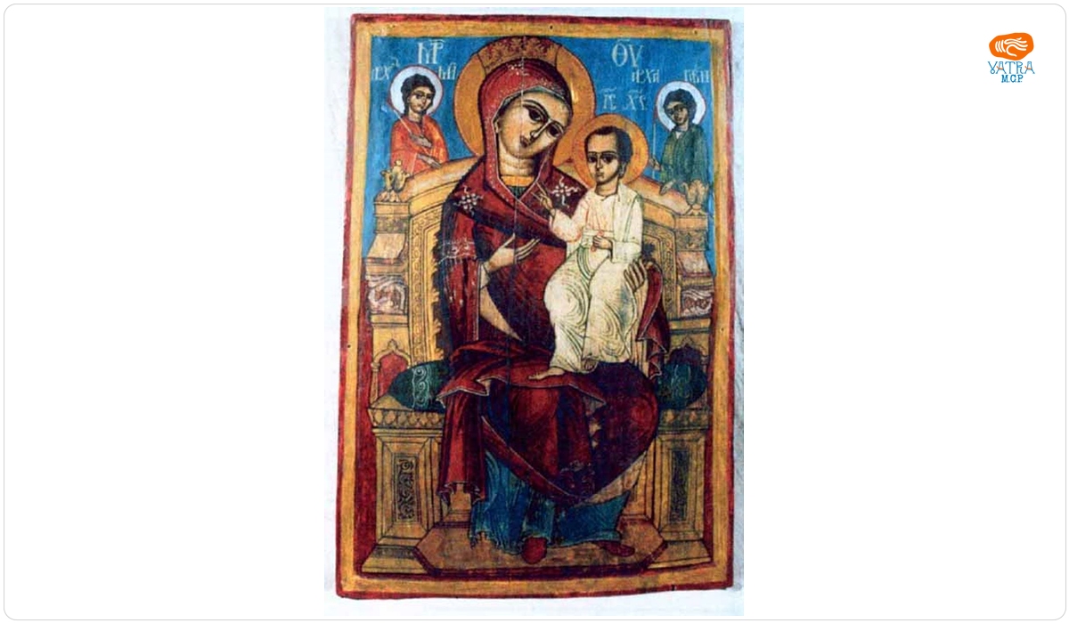 zugravul Gheorghe — Maica cu Pruncul/Maica Împărăteasă-Doamnă