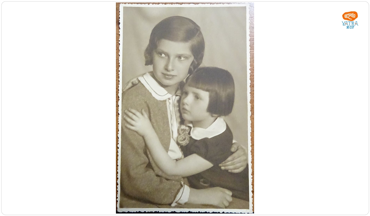 Viitoarea pianistă de origine română Lory Wallfisch (1922-2011) în copilărie, 1933