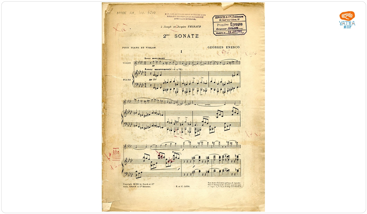 2me Sonate pour piano et violon op. 6