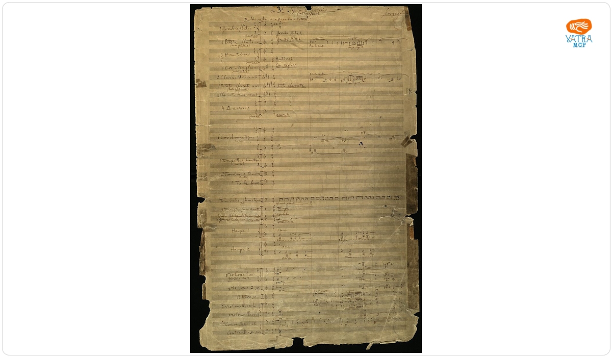 ”3e Symphonie (ut majeur) op. 21” (Simfonia a III-a în Do major, op. 21).