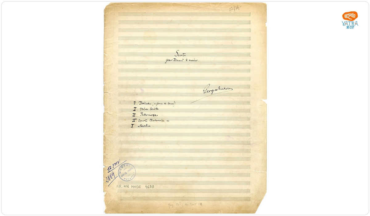 „Suite pour Piano à 4 mains”