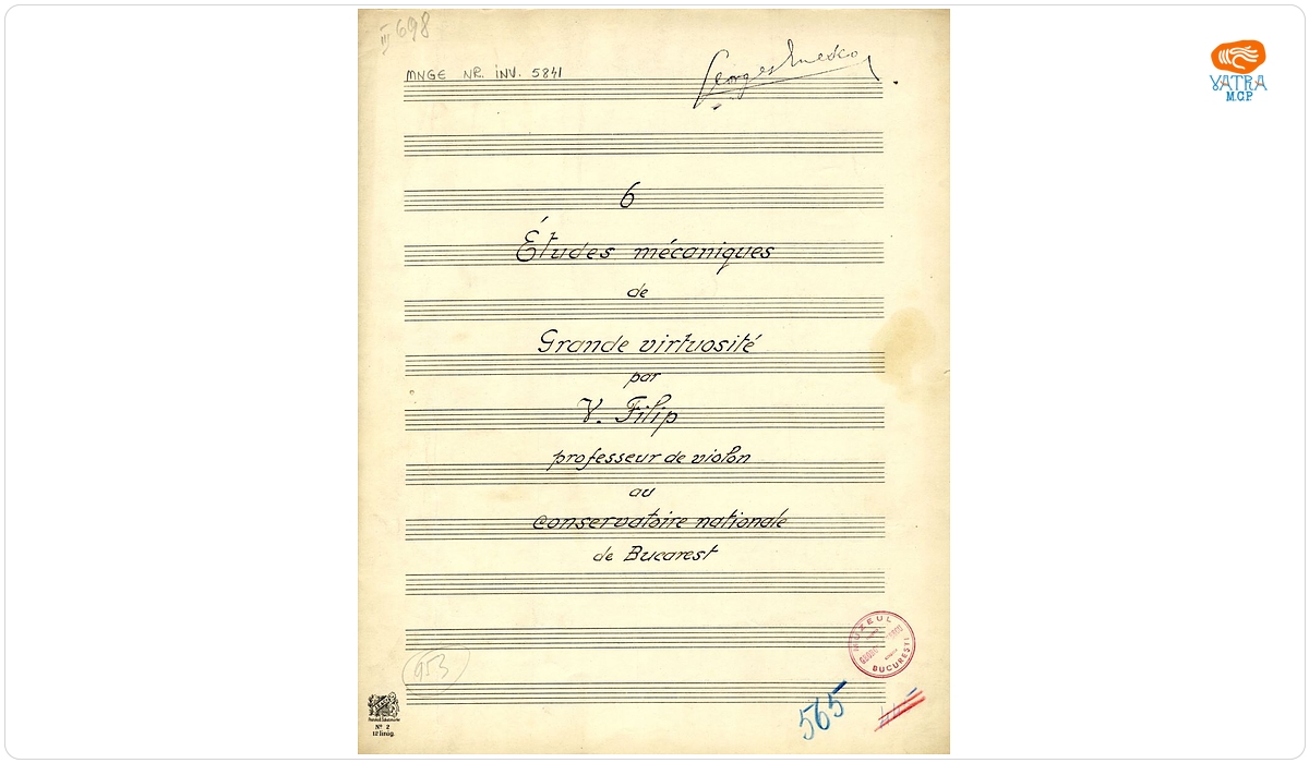 „6 Études mécaniques de grande virtuosité”