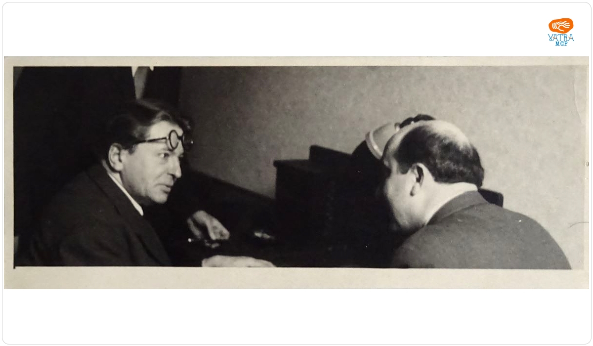 George Enescu și Alfred Alessandrescu