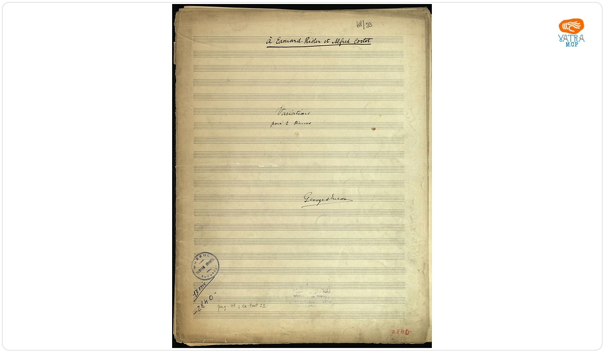 Variations pour 2 Pianos