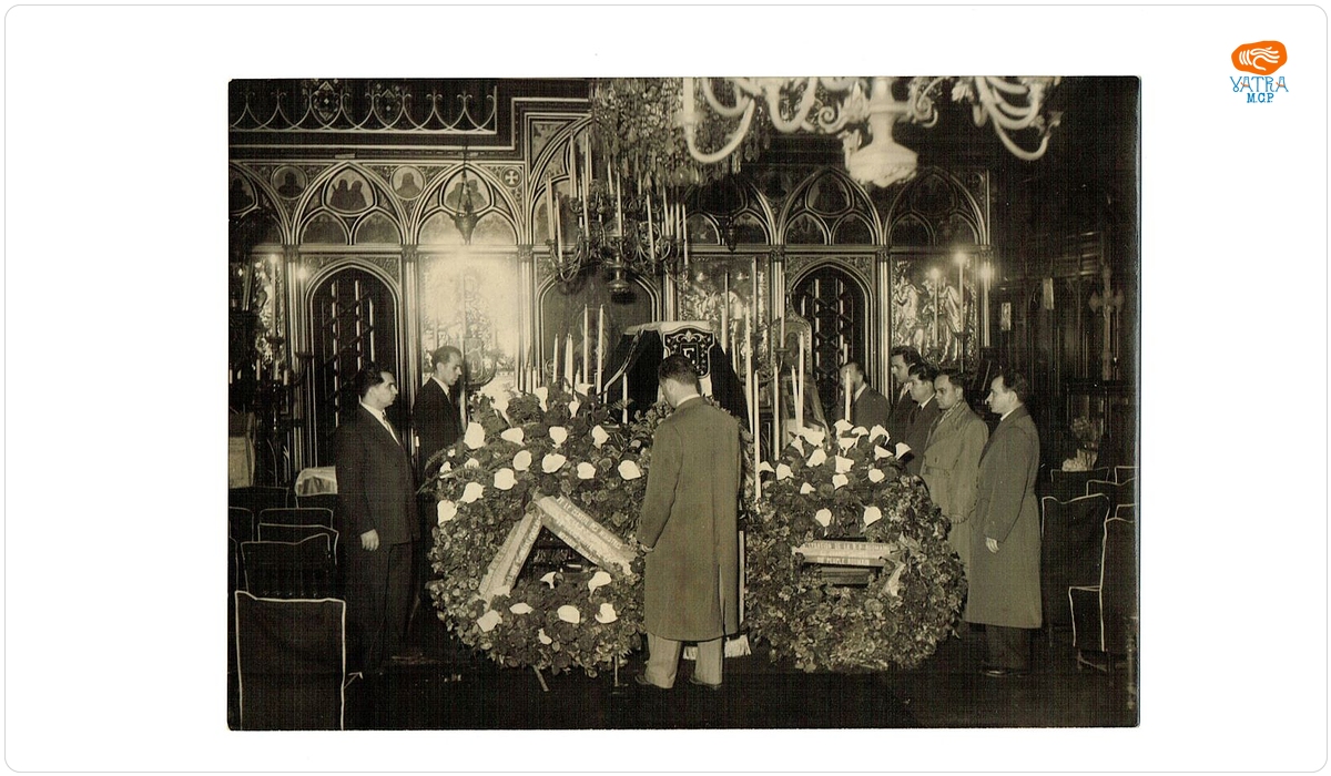 Funeraliile compozitorului George Enescu, organizate la Paris