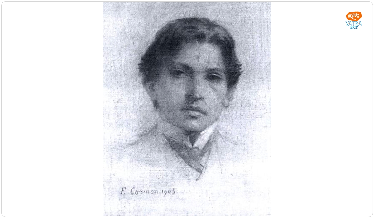 Fernand Cormon — Portret George Enescu