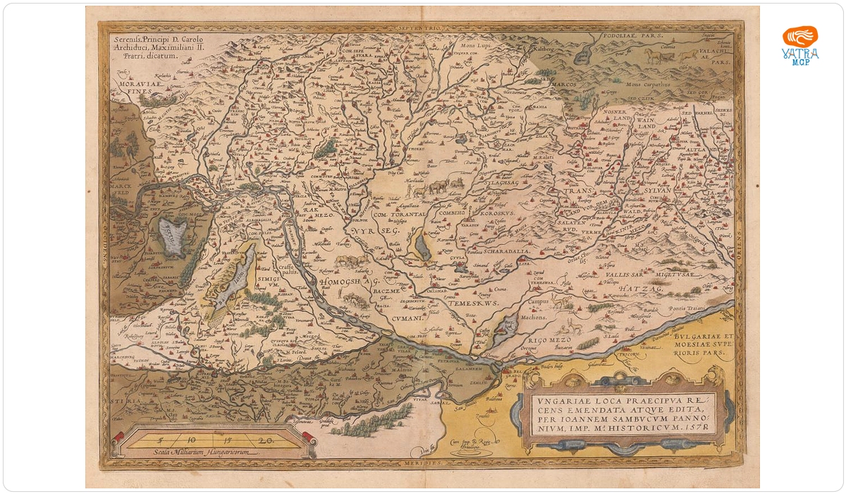 Ungariae loca praecipua recens emendata atque edita; (Ungaria)
