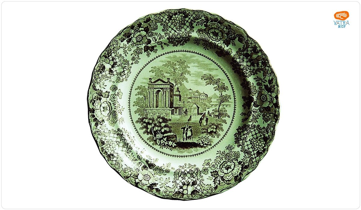 William Brownfield — Farfurie decorativă din faianță
