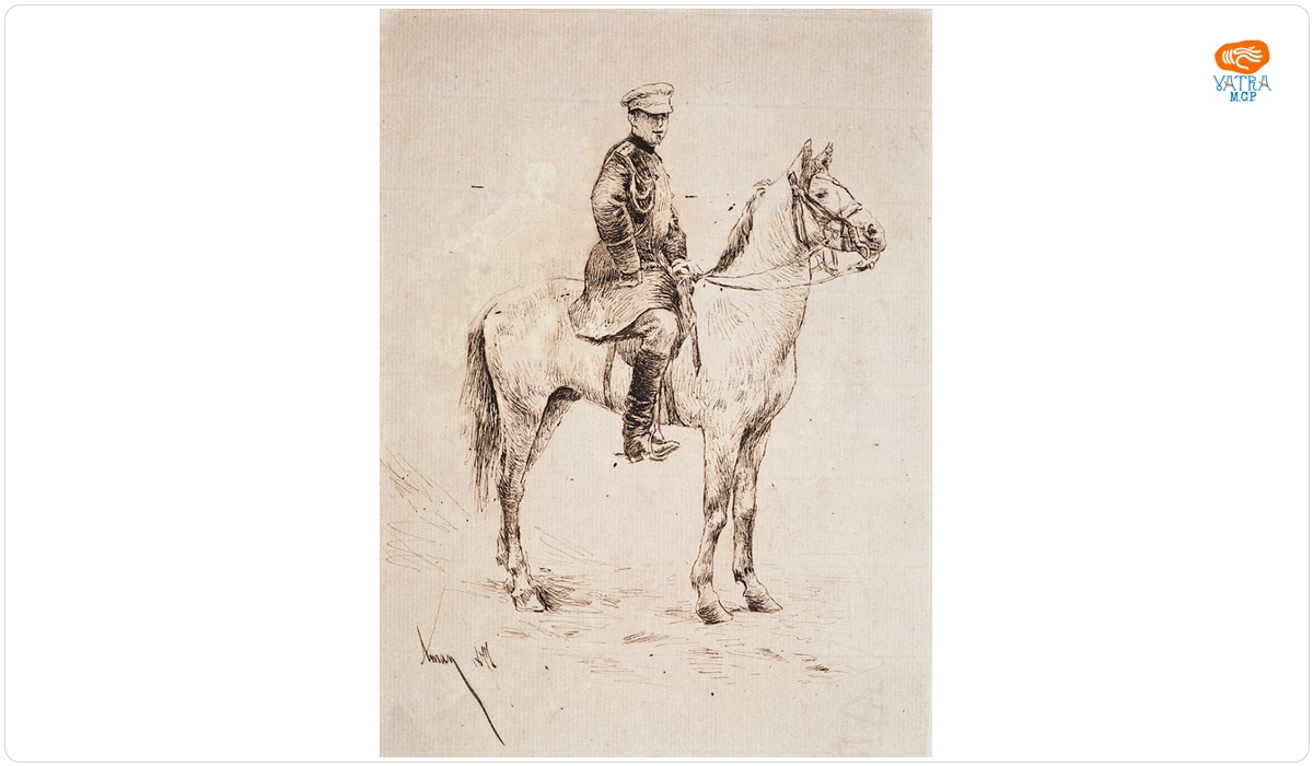 Un ofițer rus la 1877