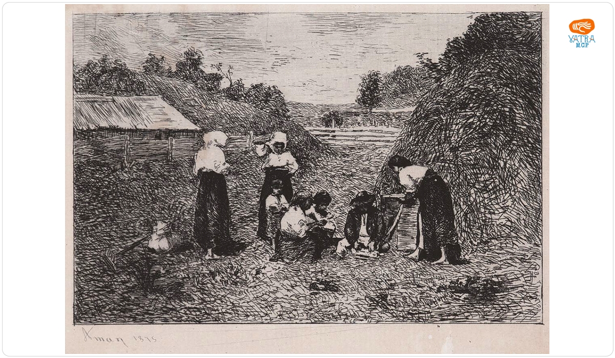 Scenă rustică