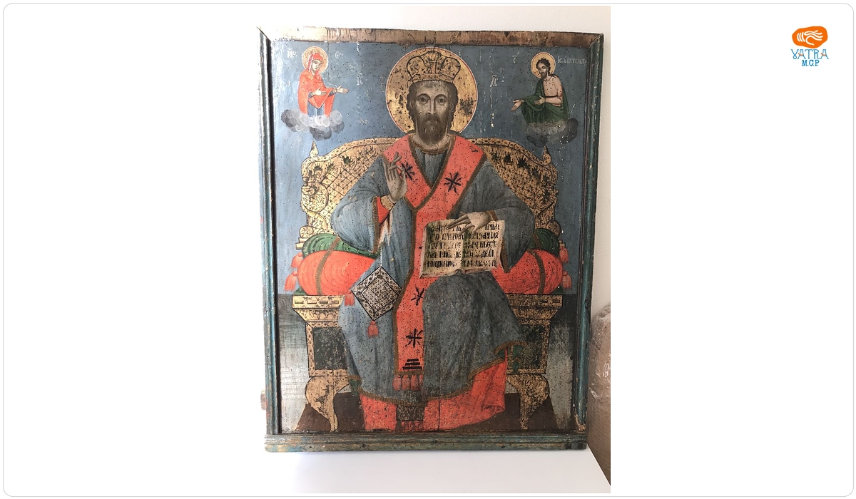 Iisus Hristos pe tron