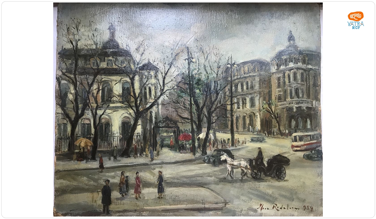 Piața Nicolae Bălcescu cu Palatul Suțu