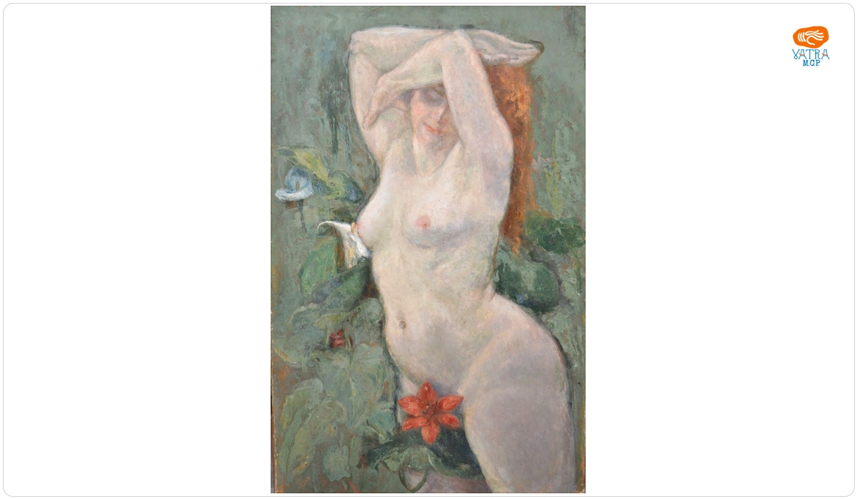 Nud cu flori