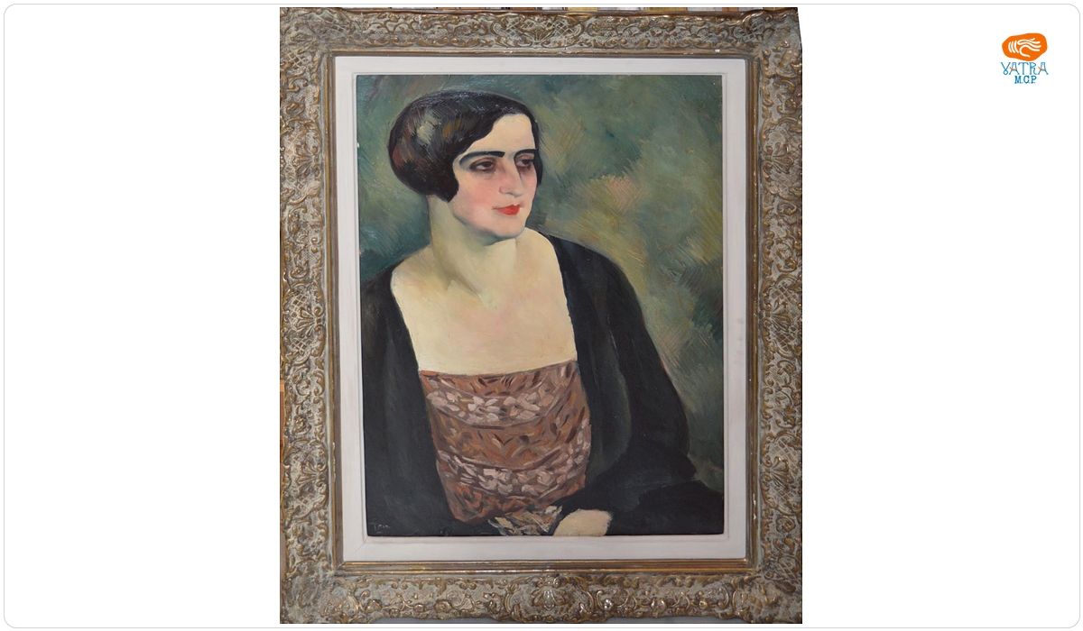 Ion Theodorescu Sion — Portret (Maria Mihăilescu, prima soție a artistului)