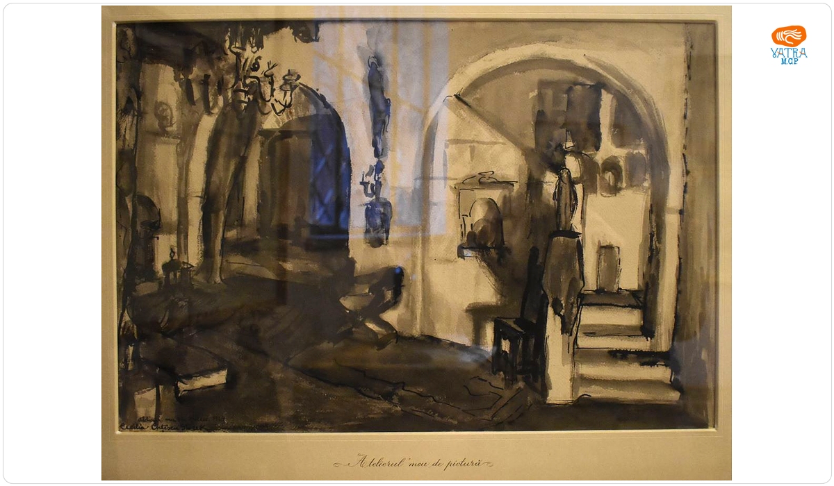 Cecilia Cuțescu Storck — Atelierul meu de pictură (Balcic)