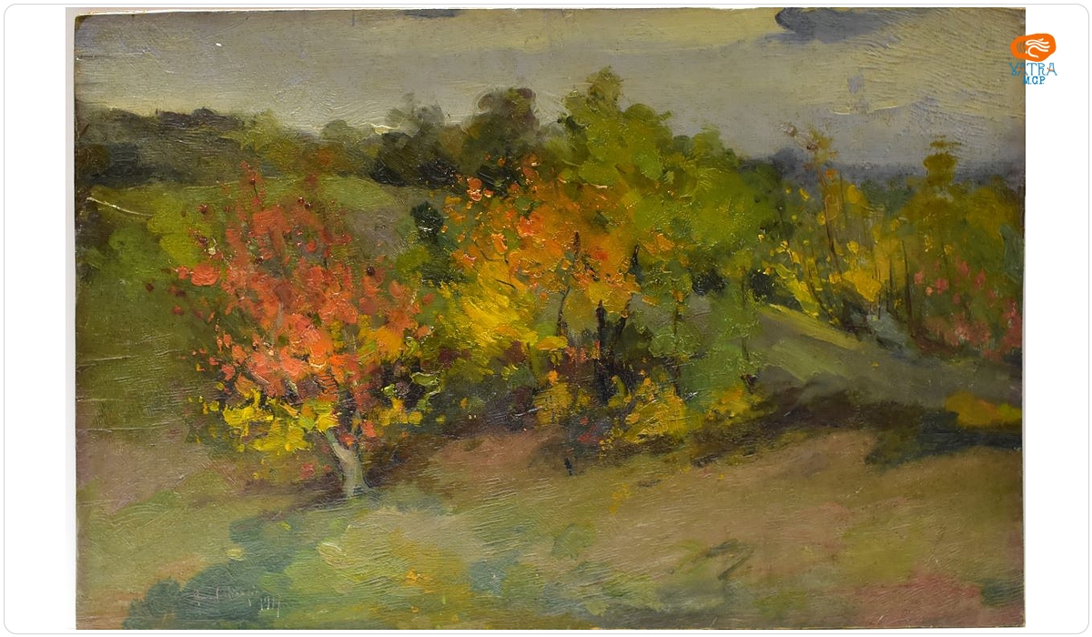 Aurel BĂEȘU — Livada toamna
