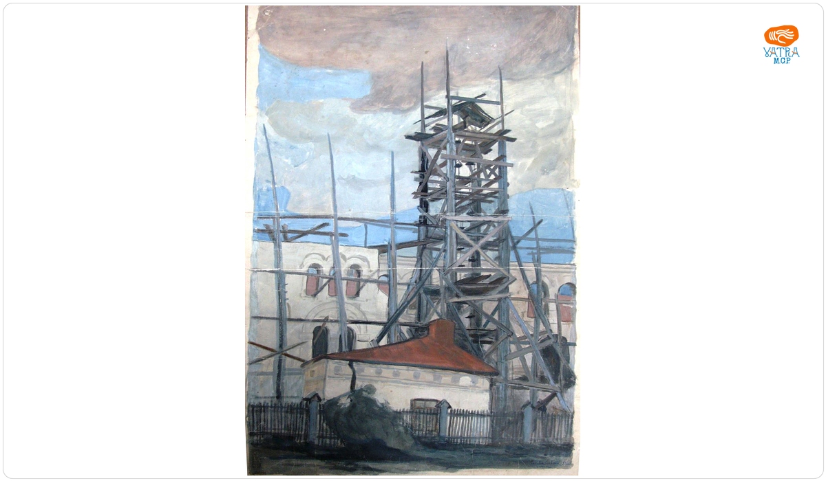 Școala de arhitectură în construcție