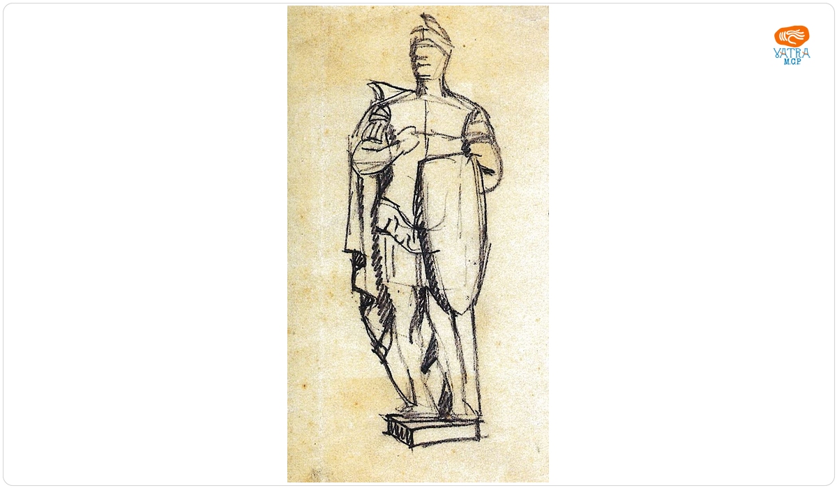 Schiță pentru „Legionarul Roman”