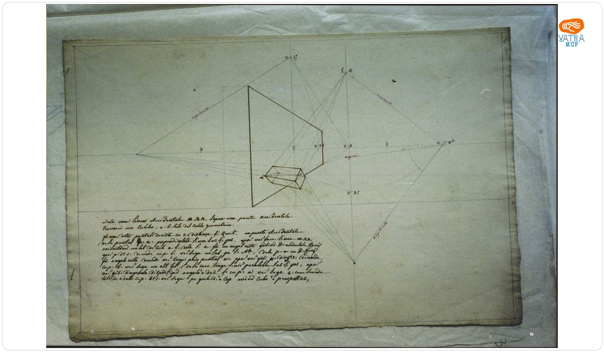 Studiu de perspectivă - proiectarea unui paparelipiped