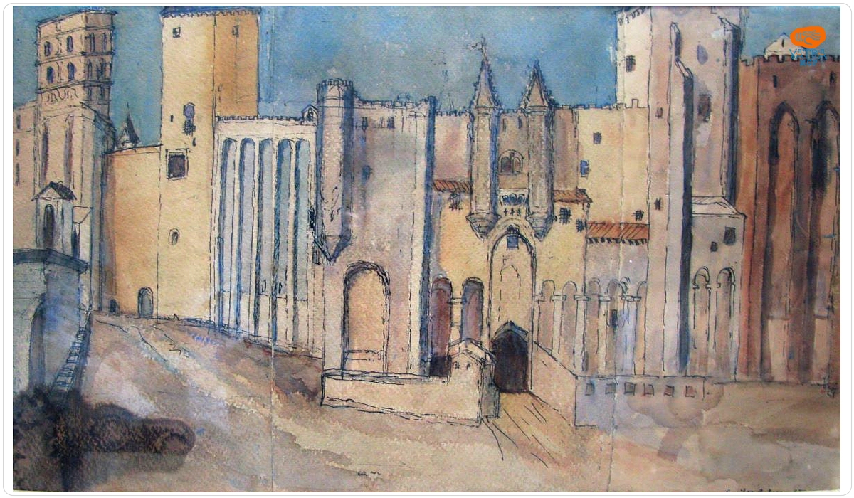 Palatul papilor din Avignon, Franța