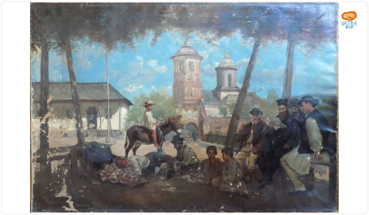 Sava Henția — Mânăstirea Brebu
