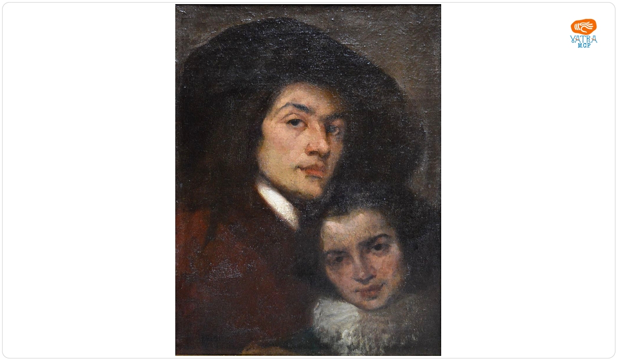 Portret (de) bărbat și copil