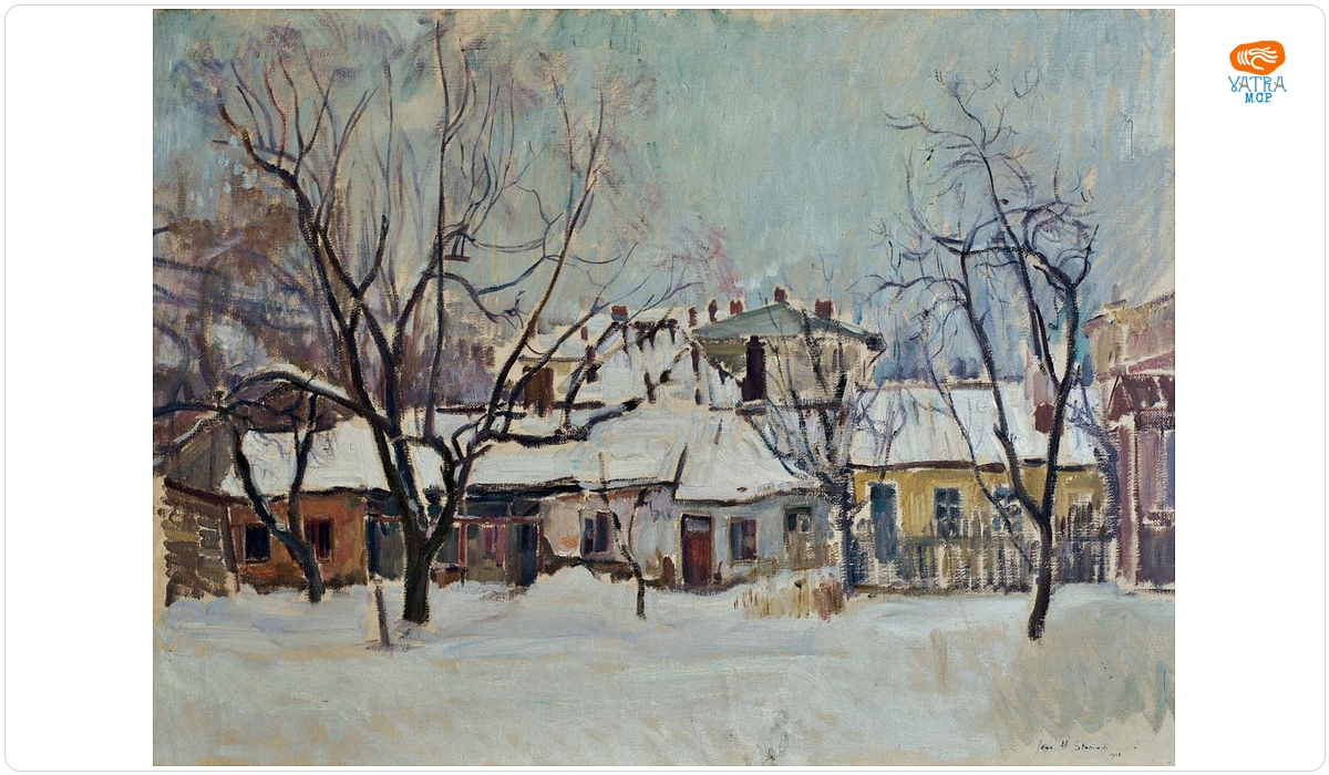 Jean Alexandru Steriadi — Iarna (în cartierul Grădina Icoanei)