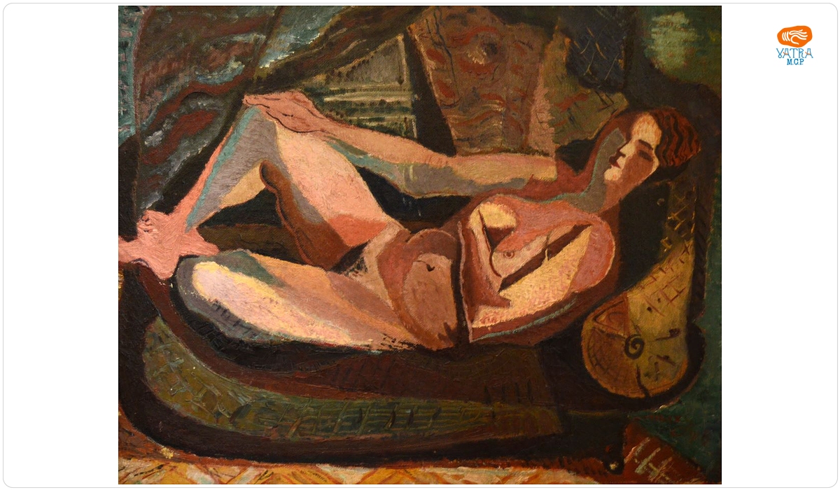 Max Hermann Maxy — Nud culcat