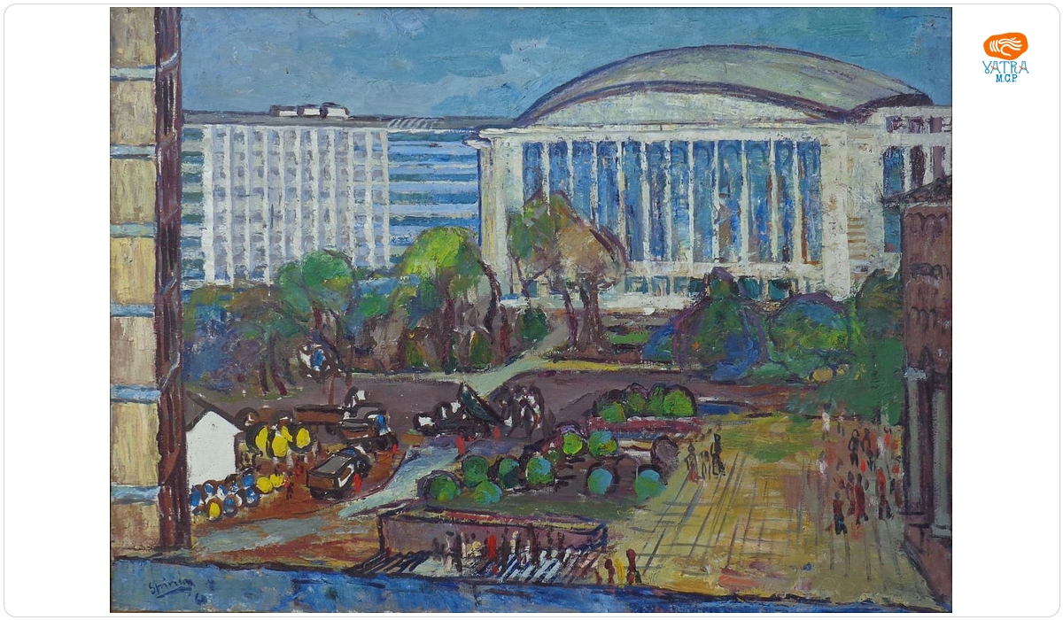 Construcții în București (Sala Palatului în construcții)