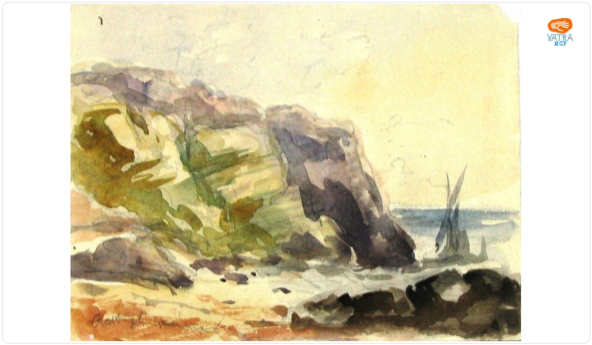 Stânci la mare