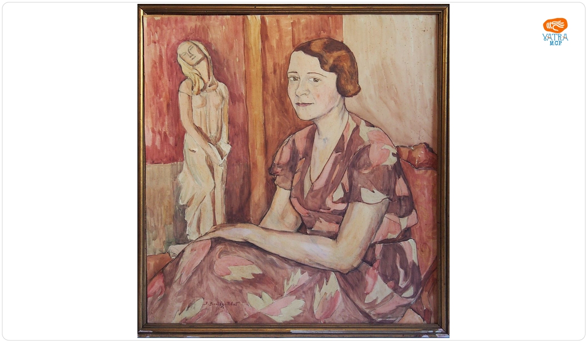 Maria Pillat Brateș — Portret de femeie