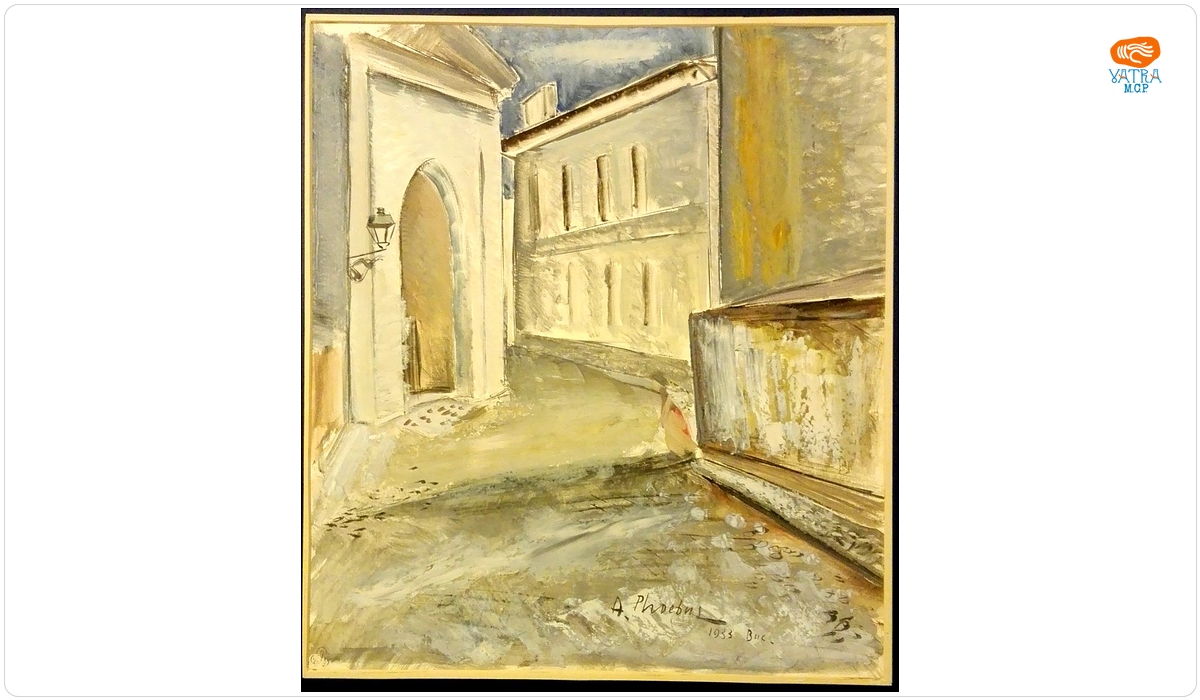 Alexandru PHOEBUS — Stradă în București - Biserica Răsvan