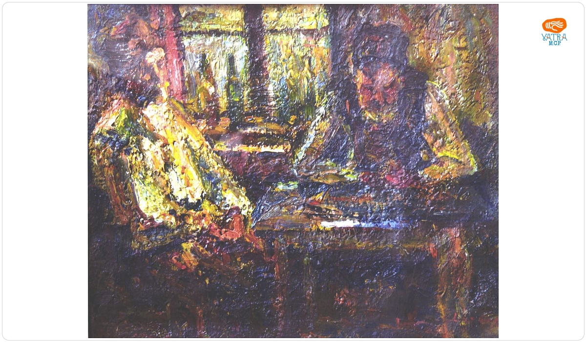 Rudolf Schweitzer Cumpăna — La masă