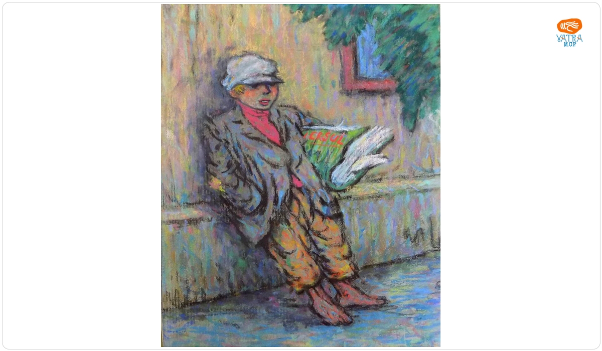 Ion BĂRBULESCU — Vânzător de ziare
