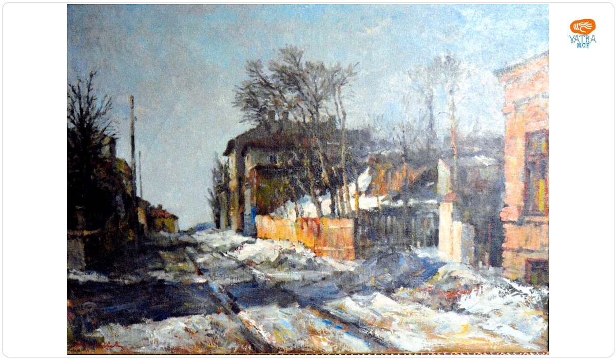 Adam Bălțatu — Peisaj de iarnă