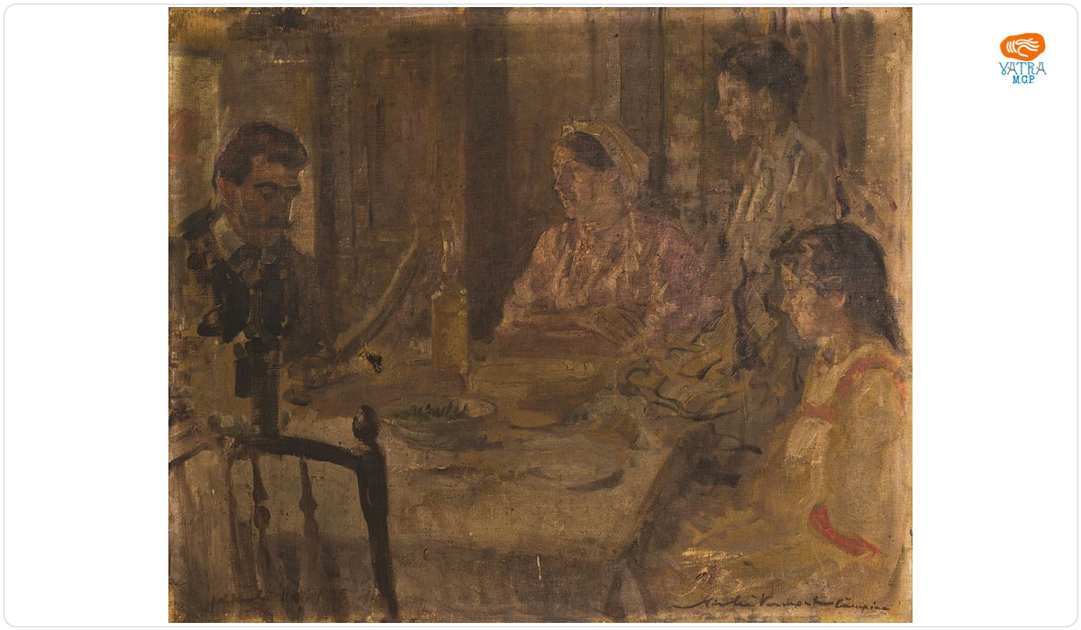 Nicolae Vermont — Scenă de familie