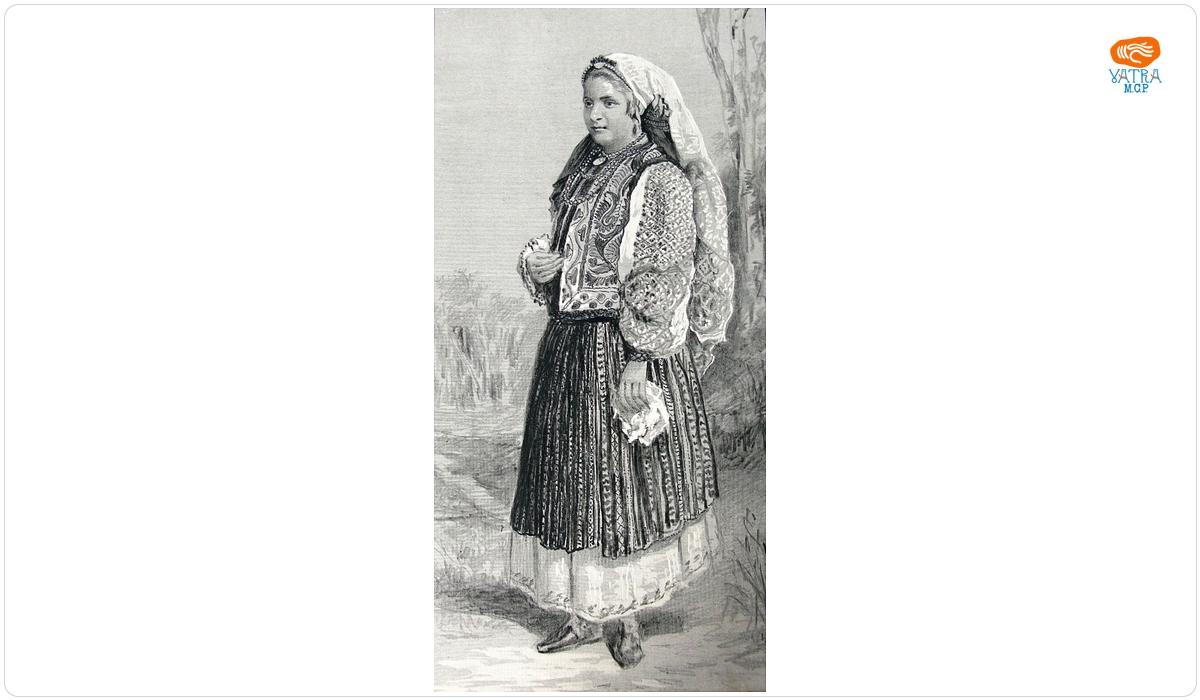 Țărancă din Oltenia (Vâlcea)
