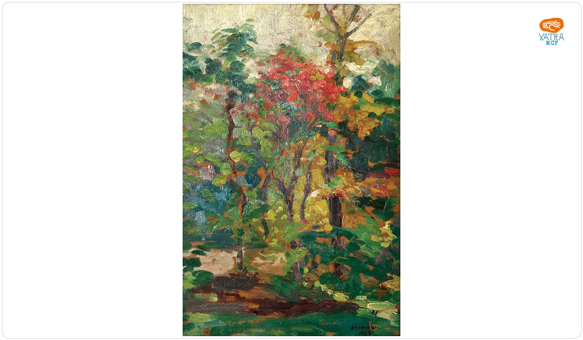 Ipolit Strâmbu — Peisaj de pădure