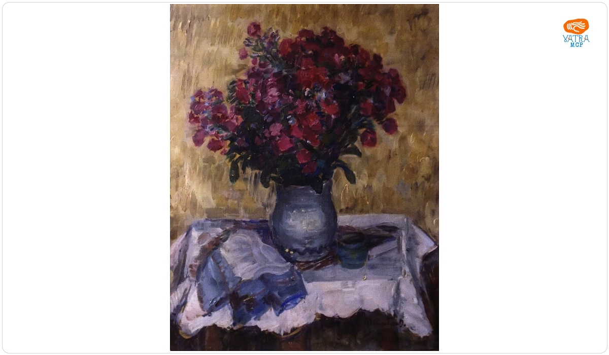 Dumitru Ghiață — Cană cu flori