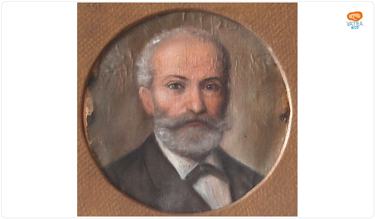 Mișu Popp — Portretul lui Constantin Aricescu