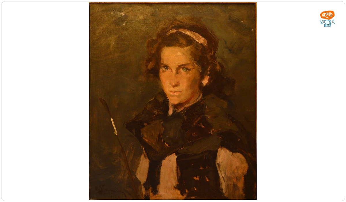 Eustațiu Stoenescu — Portret de fată
